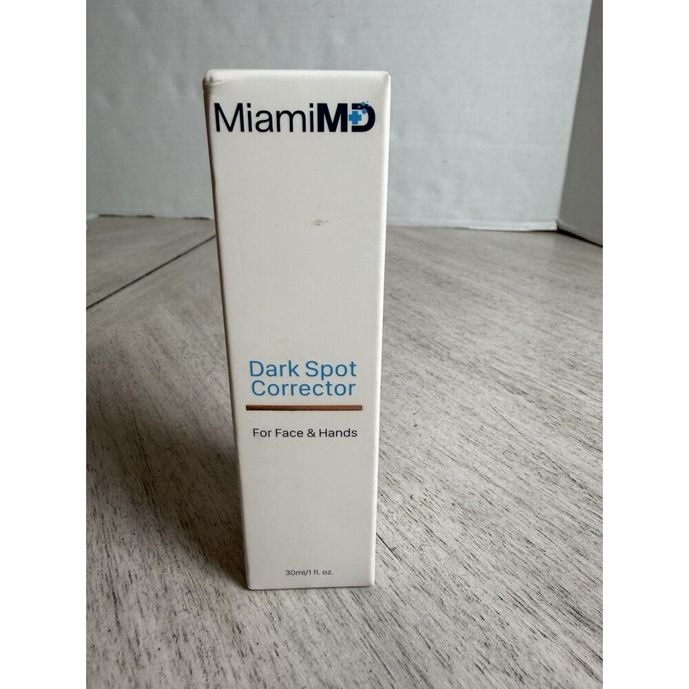 Miami MD Dark Spot Corrector Face & Hands Brightening Serum 1 oz / 30ml NIB